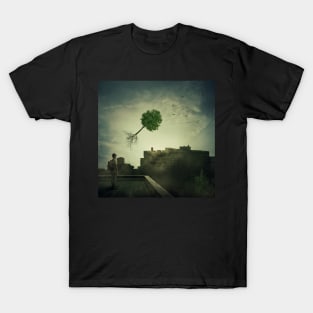 Greening of the foggy town T-Shirt